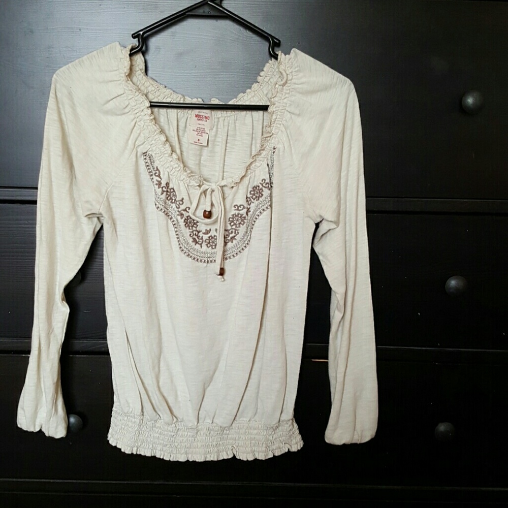 Beige Blouse